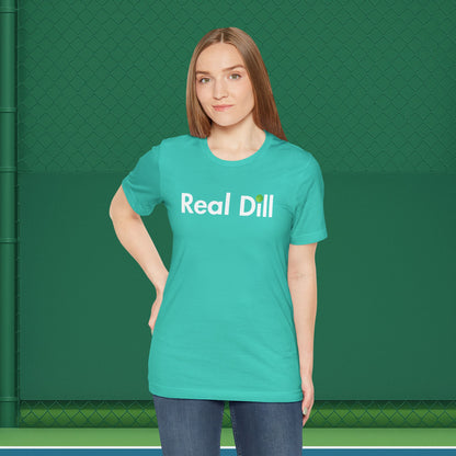 green women's funny pickleball shirt – queen of the kitchen front view
