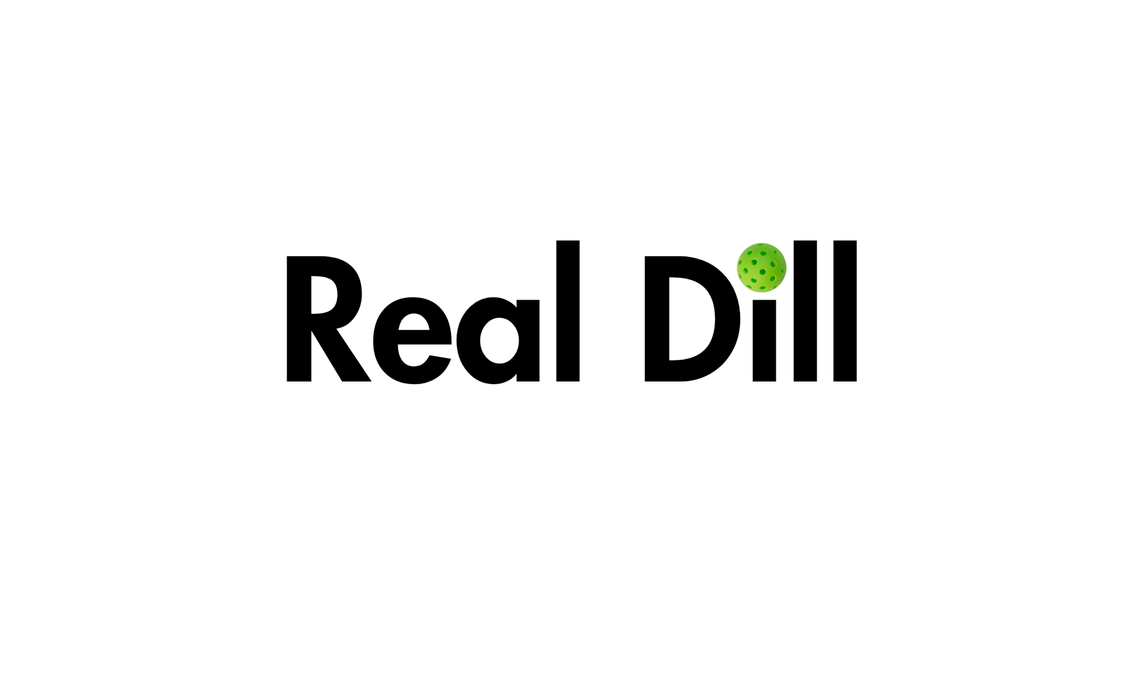 real dill clothing logo – pickleball apparel brand banner